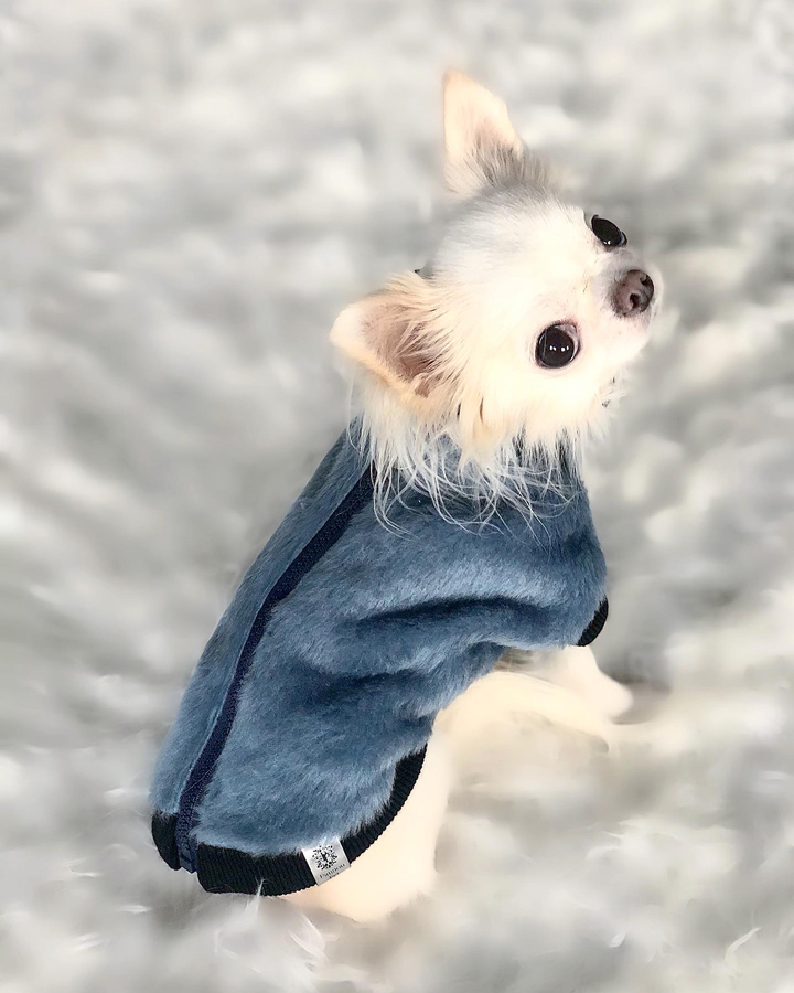 Dwustronne futerko dla psa | Furry DOVE zdjęcie 2