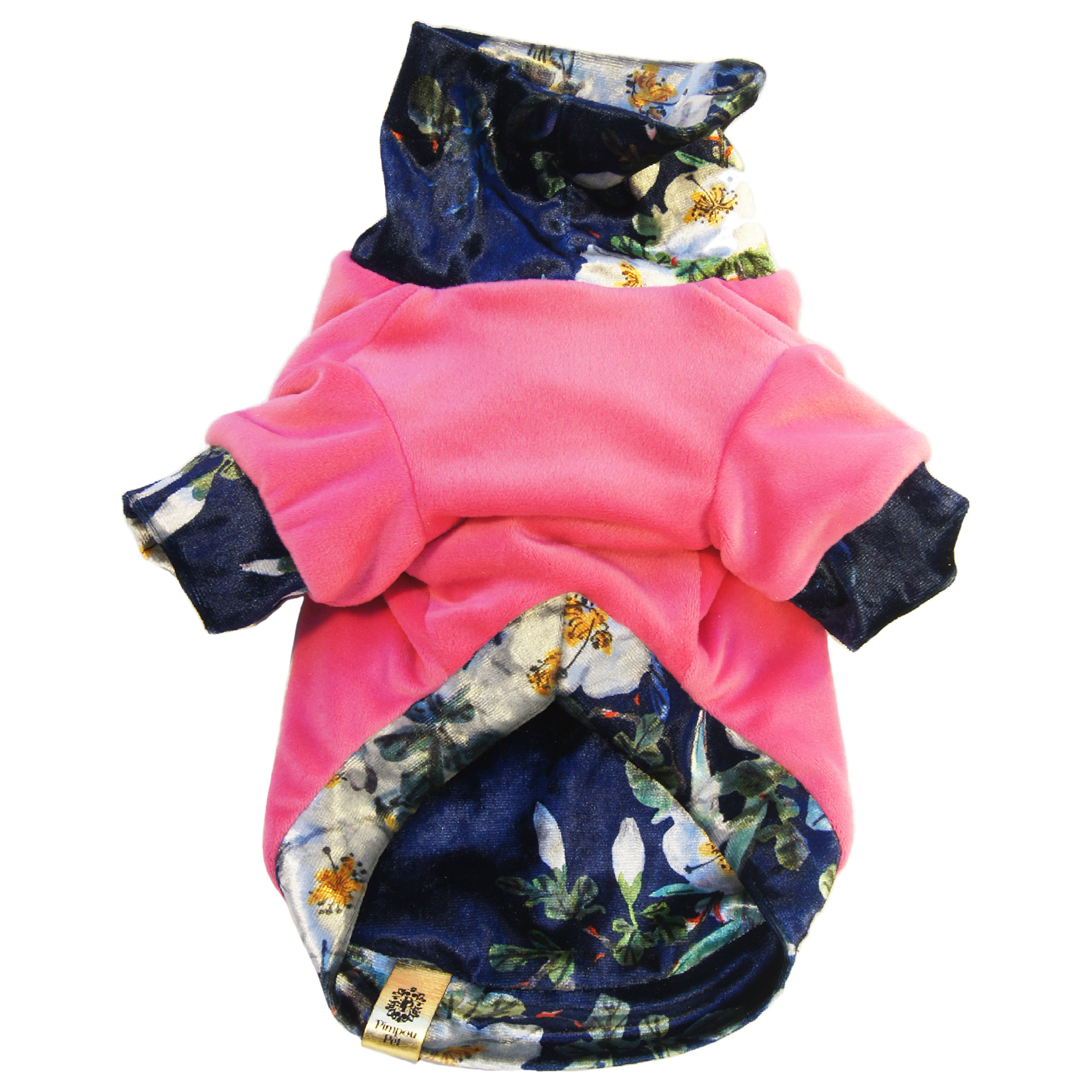 SAMPLE SALE - Welurowa bluza dla psa XXS i M | OUTLET zdjęcie 4